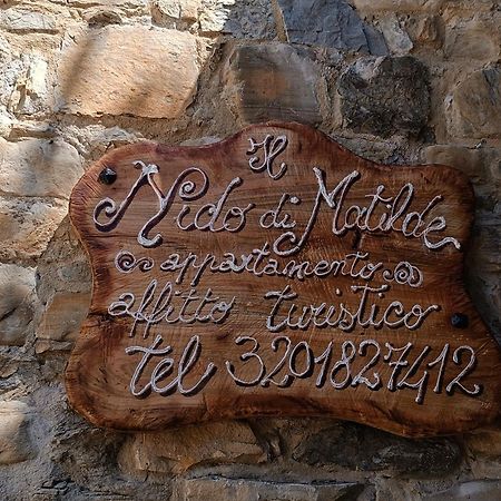 Il Nido Di Matilde _Monolocale Design Sul Fiume_ Lägenhet Rossena Exteriör bild